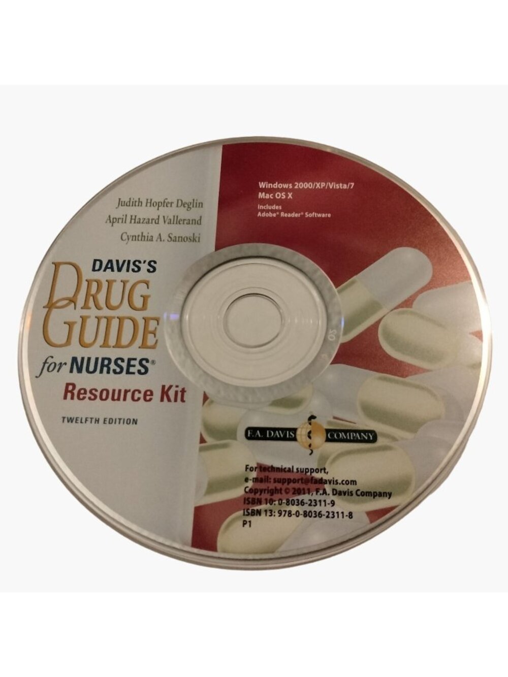 Davis Drug Guide For Nurses Resource Kit Twelfth Edition CD ROM